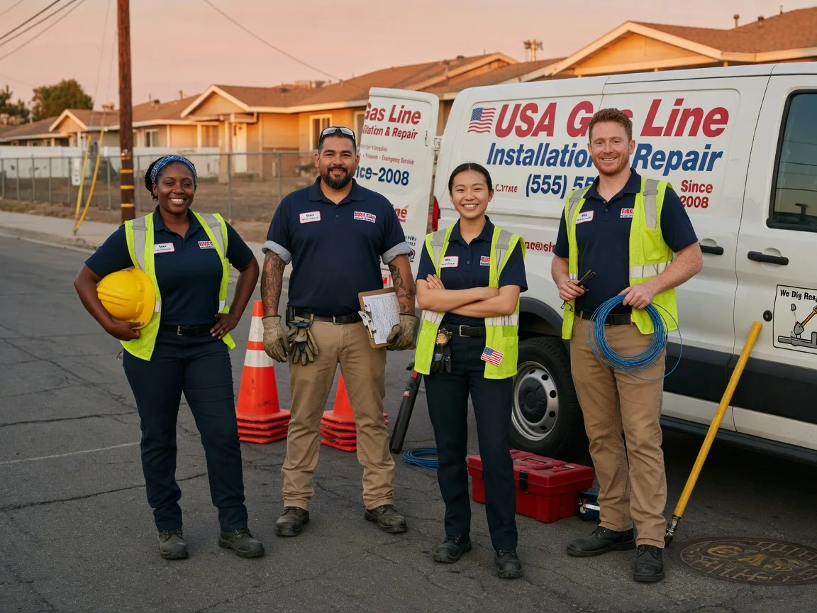 Gas Line Installation company in Hazel, SD